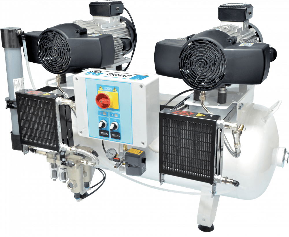 MGF 100/50 Tandem Prime M With Dryer (c.f.m. @5Bar - 15.8, L/min. @5Bar - 450) - The Compressor Warehouse