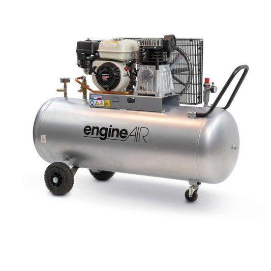 engineAIR 5/200 10Bar 5Hp, 200Ltr (Petrol) (c.f.m. - 15, L/min. - 425) - The Compressor Warehouse