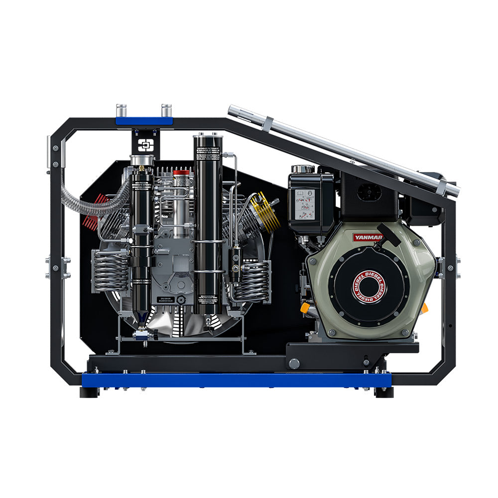 Coltri ERGO 270 DY YANMAR Diesel 9Hp Electric Start (c.f.m. - 9.5, L/min. - 270) - The Compressor Warehouse