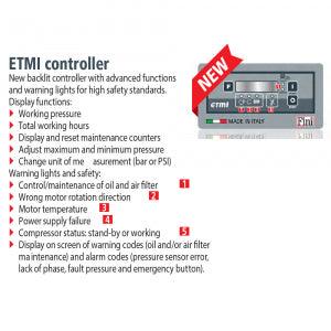 FINI Pulsar Ultimate K50-270-10 SD (c.f.m. - 38, L/min. - 1074) - The Compressor Warehouse