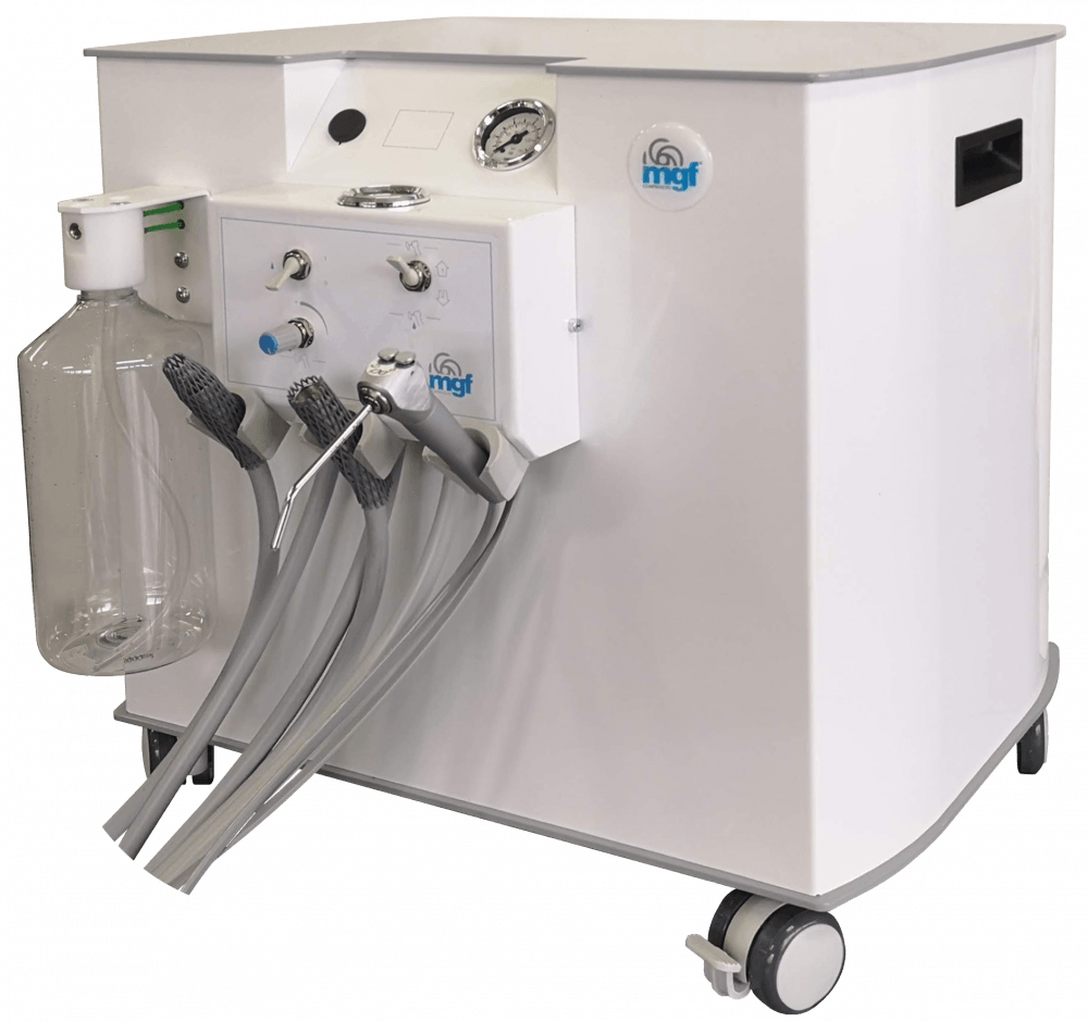 MGF MINI HELPADENT WHEELS - For Veterinary Applications (c.f.m. @5Bar - 1.9, L/min. @5Bar - 500) - The Compressor Warehouse