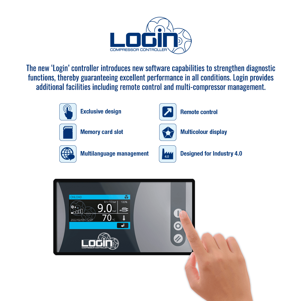 Power Systems NOBEL 7.510 (LGN) (c.f.m. - 37, L/Min - 1050) - The Compressor Warehouse