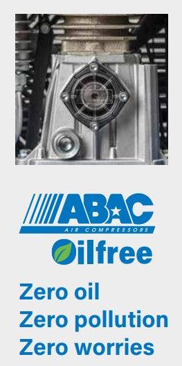 ABAC A29B-0 90 CM3 - Oil-Free Limited Edition (c.f.m. - 11.2, L/min. - 317.14) - The Compressor Warehouse