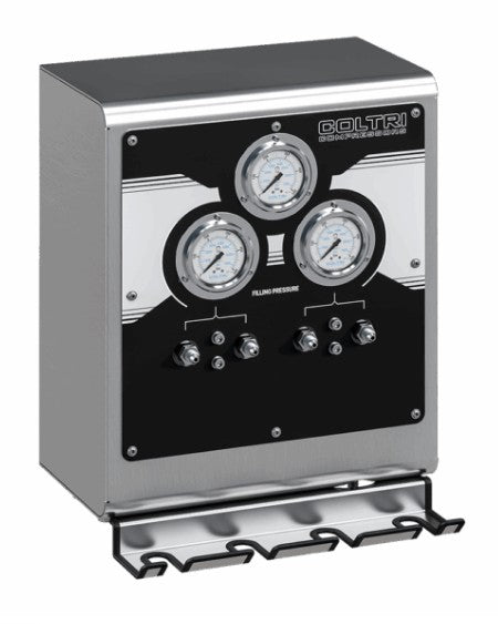 Coltri Double Pressure Remote Charging Panel 200 or 300 Bar