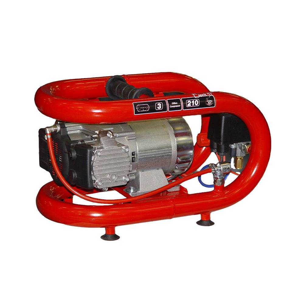 Esprit 3T, 0.5kW, 3Lt Receiver 24v (c.f.m. - 7.9, L/min. - 225) - The Compressor Warehouse