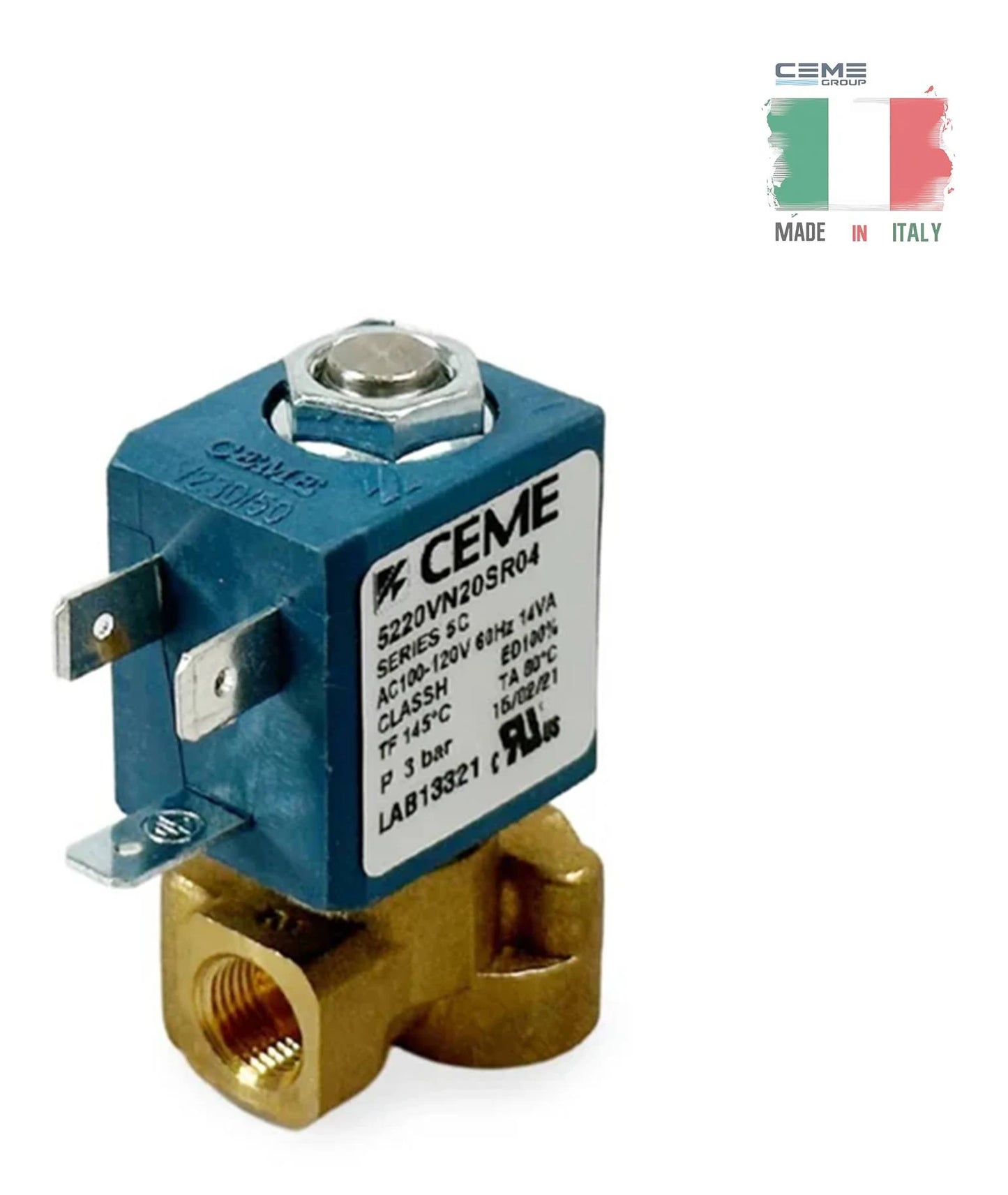 Solenoid Valve NC 230V 1/8"FF Dryer RD