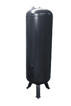 1500Lt Painted High Pressure Vertical Air Receiver - The Compressor Warehouse