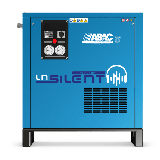 ABAC LN0 A29B 27 T3 3Hp, 27Ltr (400v) (c.f.m. - 11, L/min. - 312) - The Compressor Warehouse