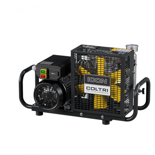 Coltri ICON LSE 100 EM 232 Bar With PMV & Auto Stop (13A) Black (was MCH6/EM) (c.f.m. - 3.5, L/min. - 100)