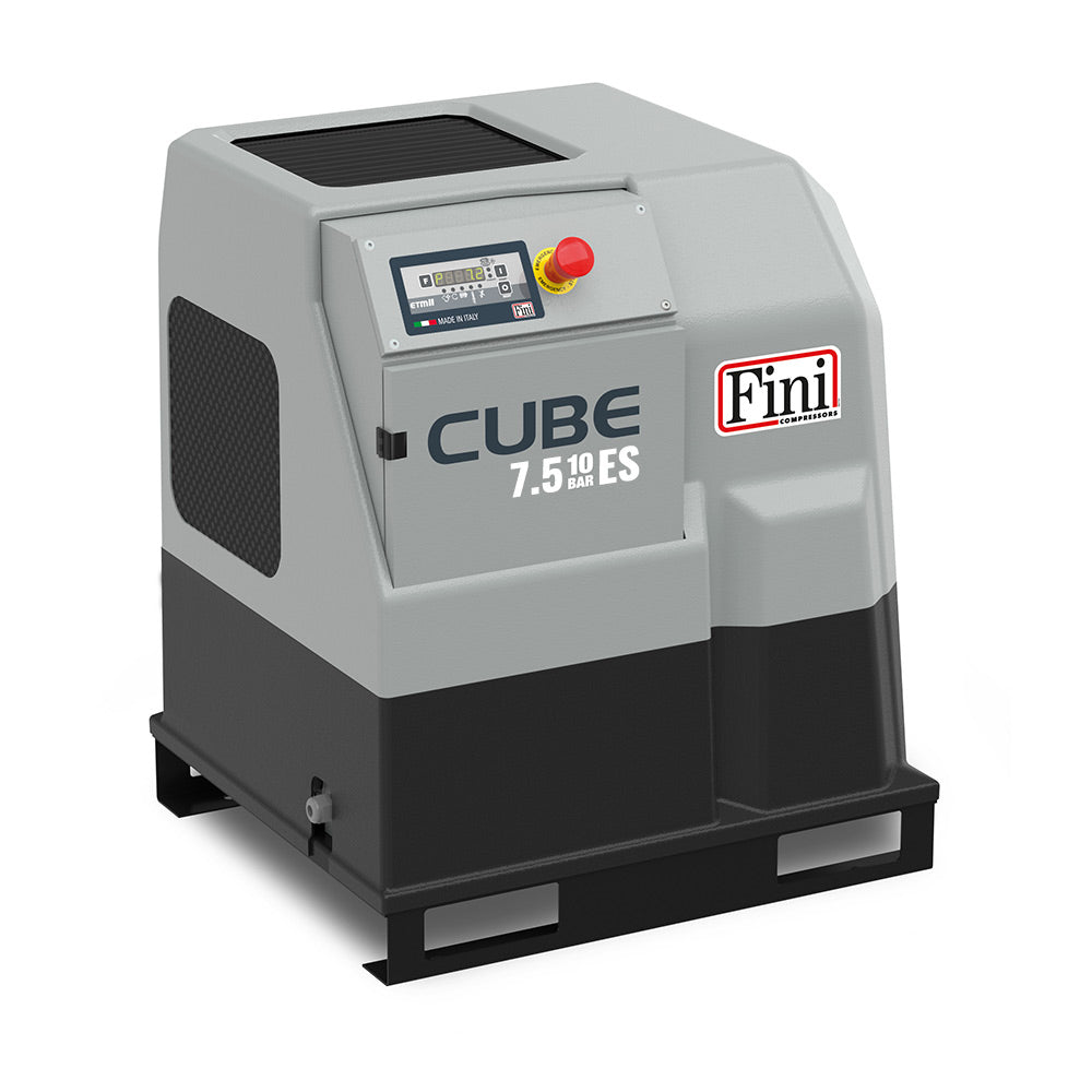 New FINI CUBE 7.510 Floor Mounted with Dryer (c.f.m. - 37.1, L/min. - 1050) - The Compressor Warehouse