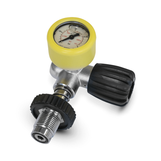 BC DIN 232 Bar With Pressure Gauge