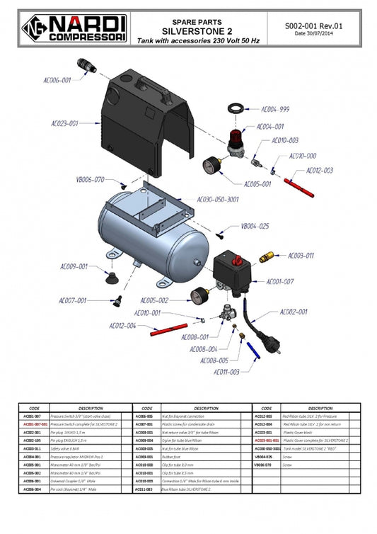 Silverstone, 0.35kW, No Receiver, 12/24v, (Dual Voltage) (c.f.m. - 2.1-4.2, L/min. - 60-120)
