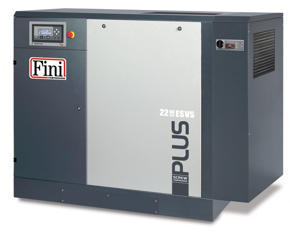FINI PLUS 2208 ES VS Variable Speed (c.f.m. - 118 - 48, L/min. - 3350 - 1350) - The Compressor Warehouse