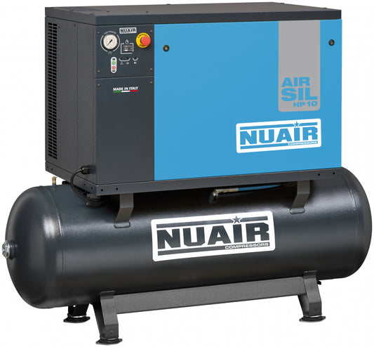 NuAir AIRSIL3 NB10/10FT-500 SD (c.f.m. - 43.4, L/min. - 1230) - The Compressor Warehouse