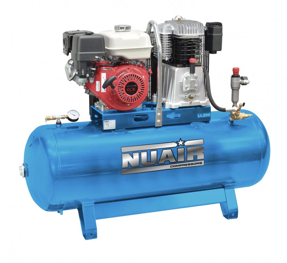 NuAir NB7/9S/200F HONDA - Petrol (c.f.m. - 26.1, L/min. - 740) - The Compressor Warehouse