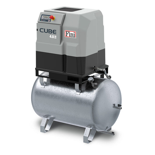 New FINI CUBE 410-270 Z Galvanised Receiver (c.f.m. - 16.2 L/min. - 460) - The Compressor Warehouse