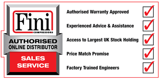 New FINI CUBE 410-270 ES (c.f.m. - 16.2 L/min. - 460) - The Compressor Warehouse